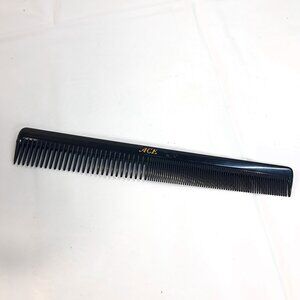 Ace All Purpose‎ hair comb black 7" styling plastic men women travel Vintage